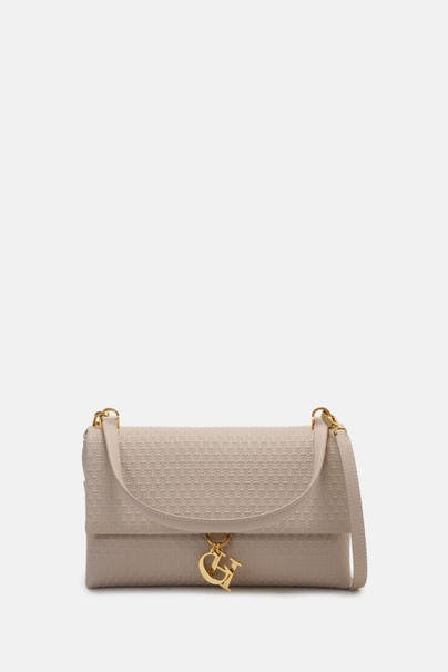 Camelot | Medium Shoulder Bag - BEIGE