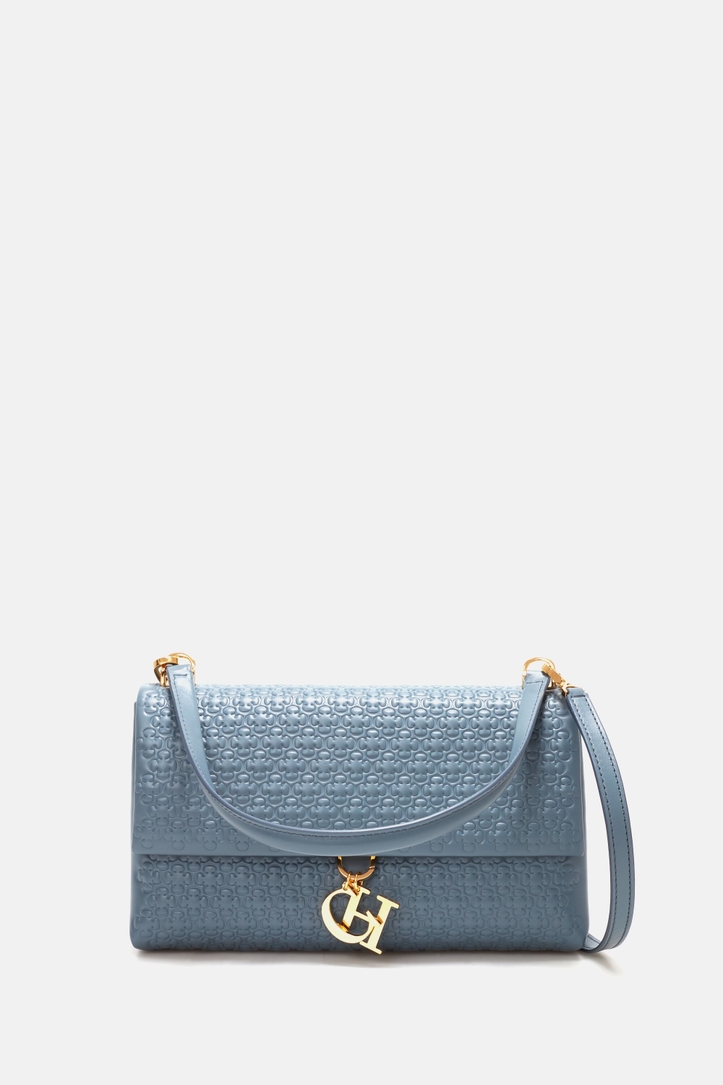 Camelot | Medium shoulder bag brume blue - CH Carolina Herrera United ...