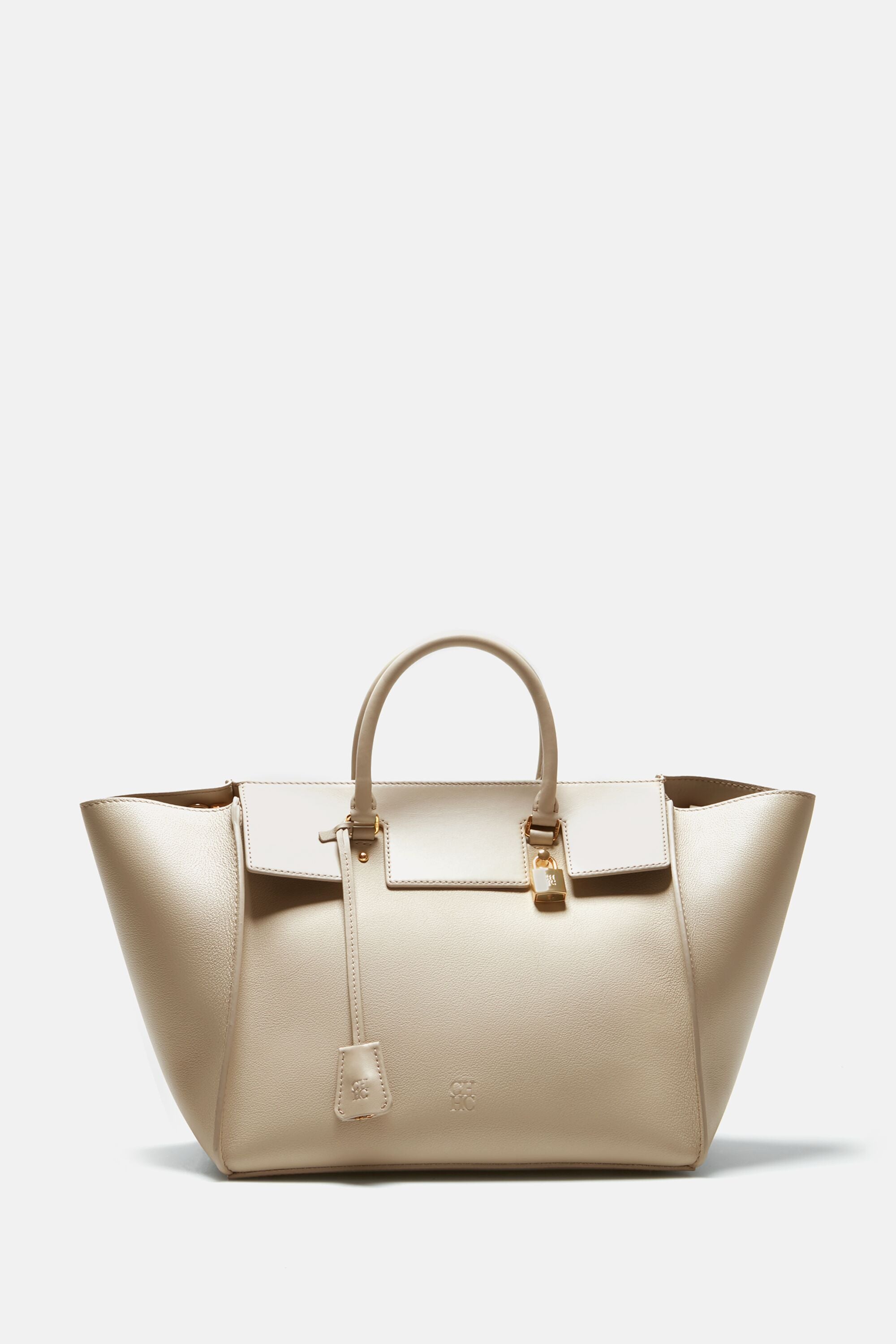 Midi Vendome  Medium handbag beige - CH Carolina Herrera Monaco