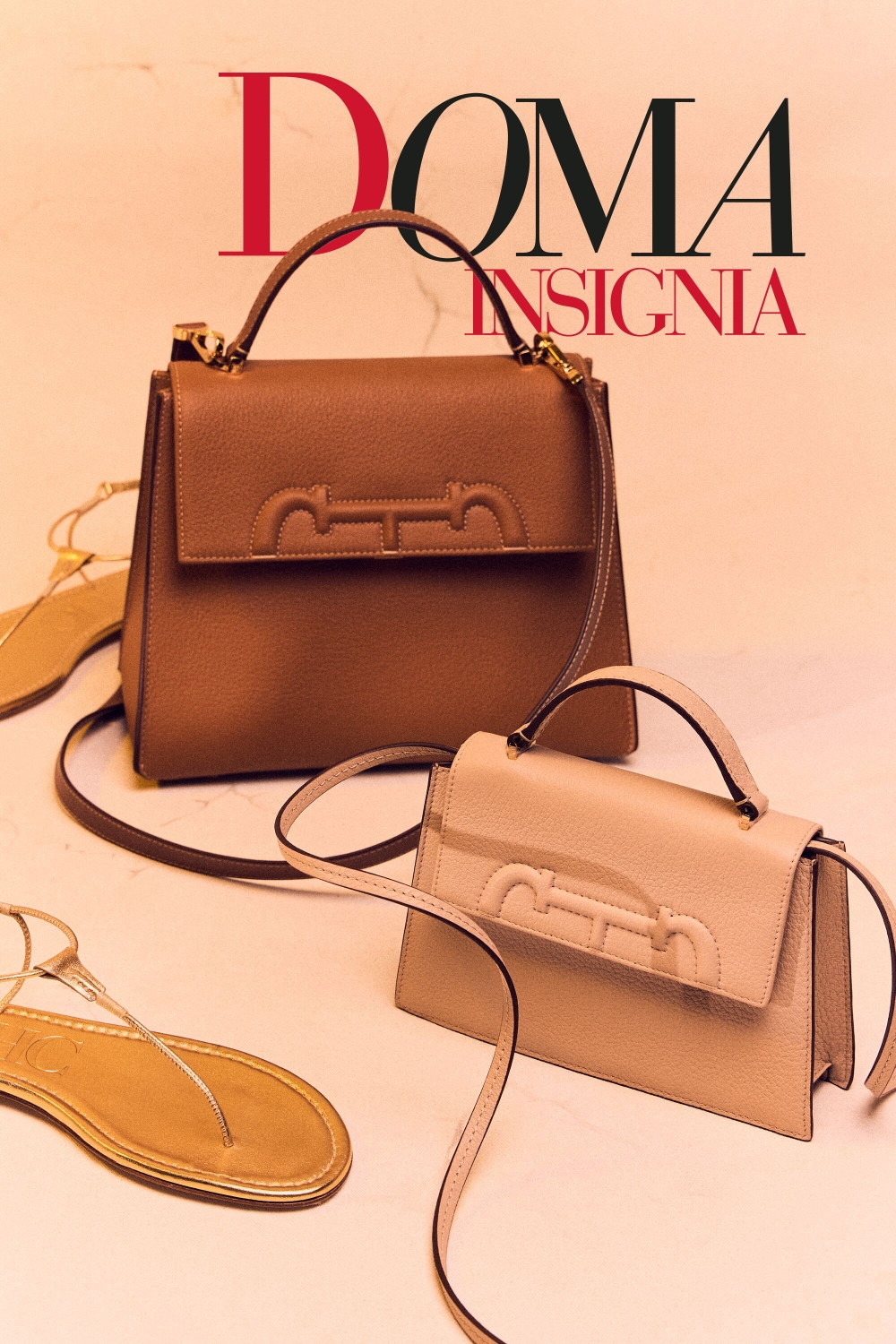 DOMA INSIGNIA SATCHEL | MEDIUM HANDBAG