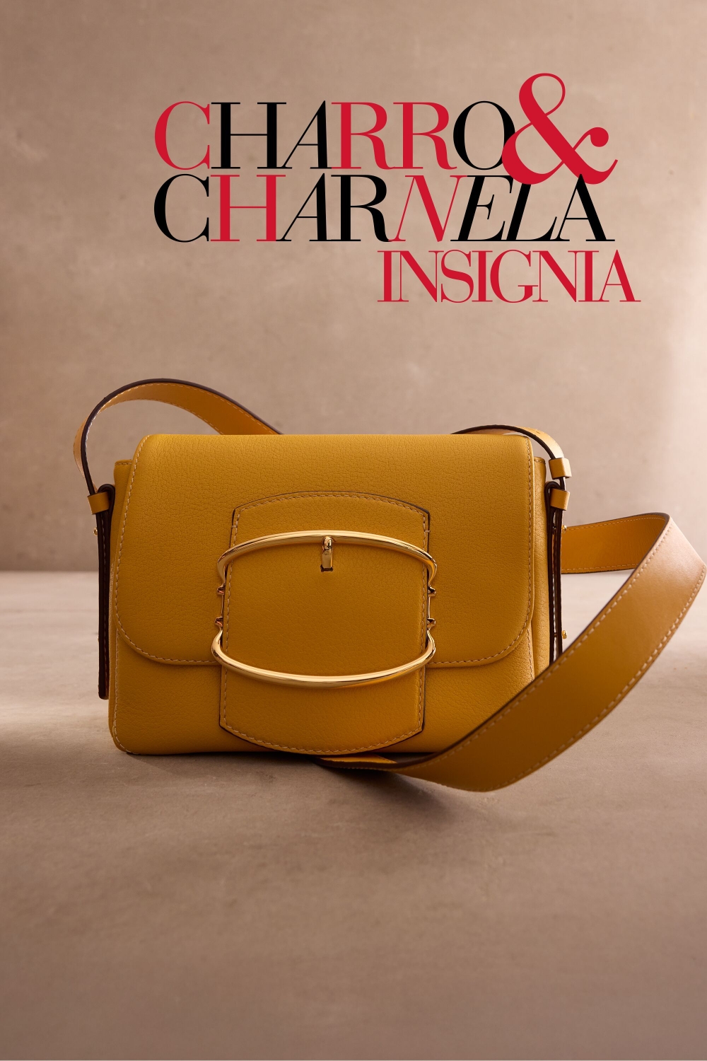 CHARNELA INSIGNIA | BOLSO BANDOLERA MEDIANO