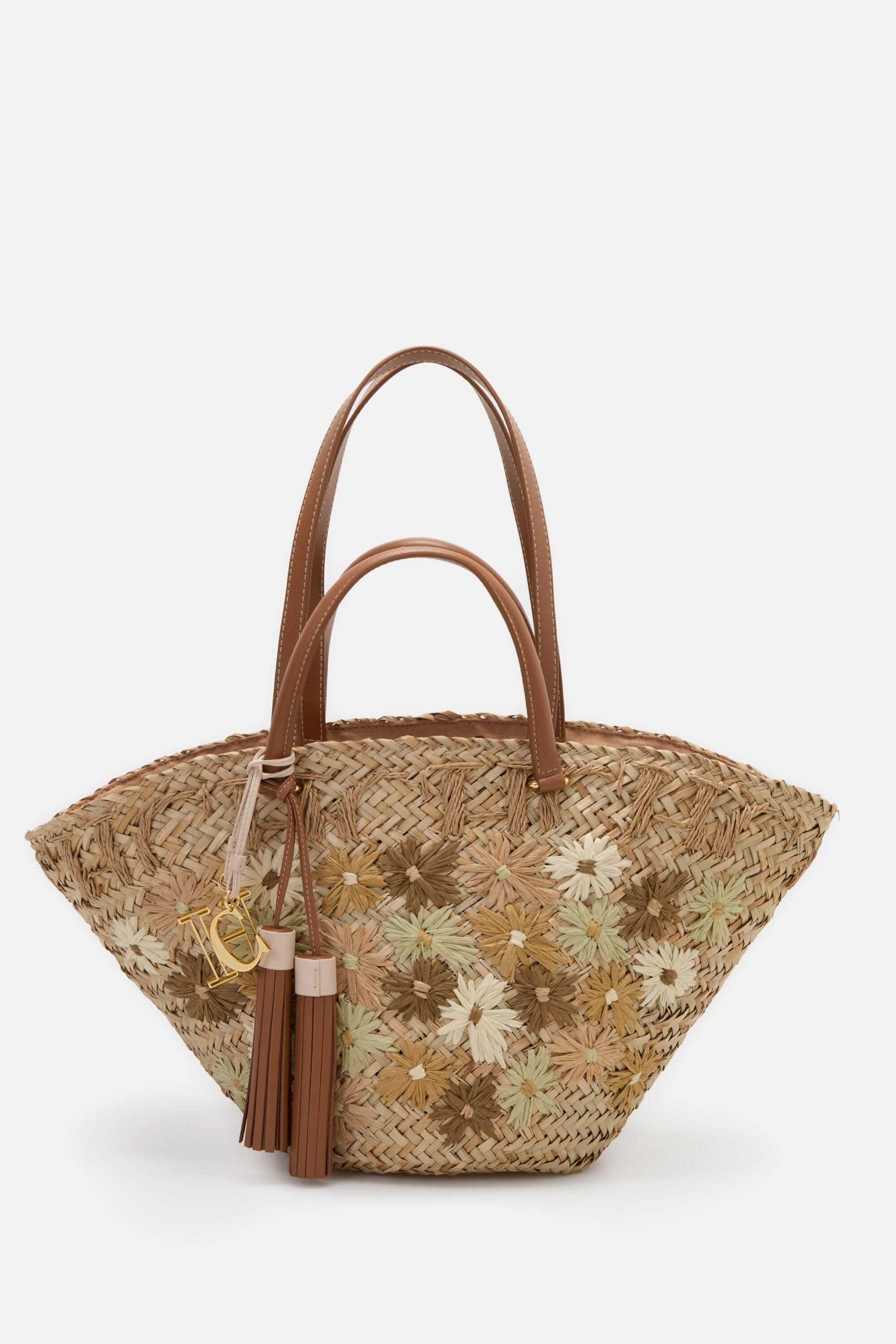 Capazo | Medium Handbag natural - CH Carolina Herrera United States