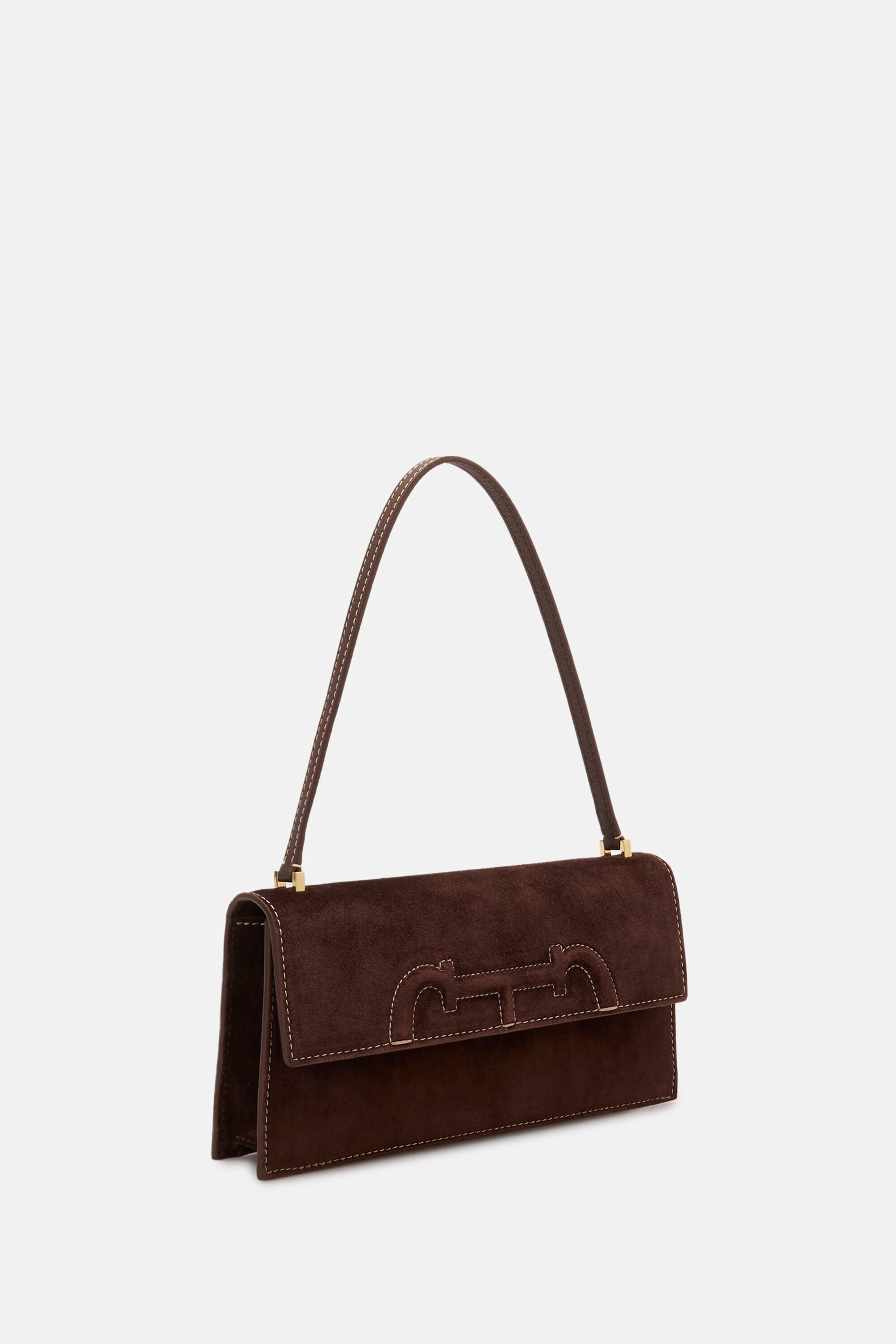 Doma Insignia Pochette | Small Shoulder Bag chocolate - CH