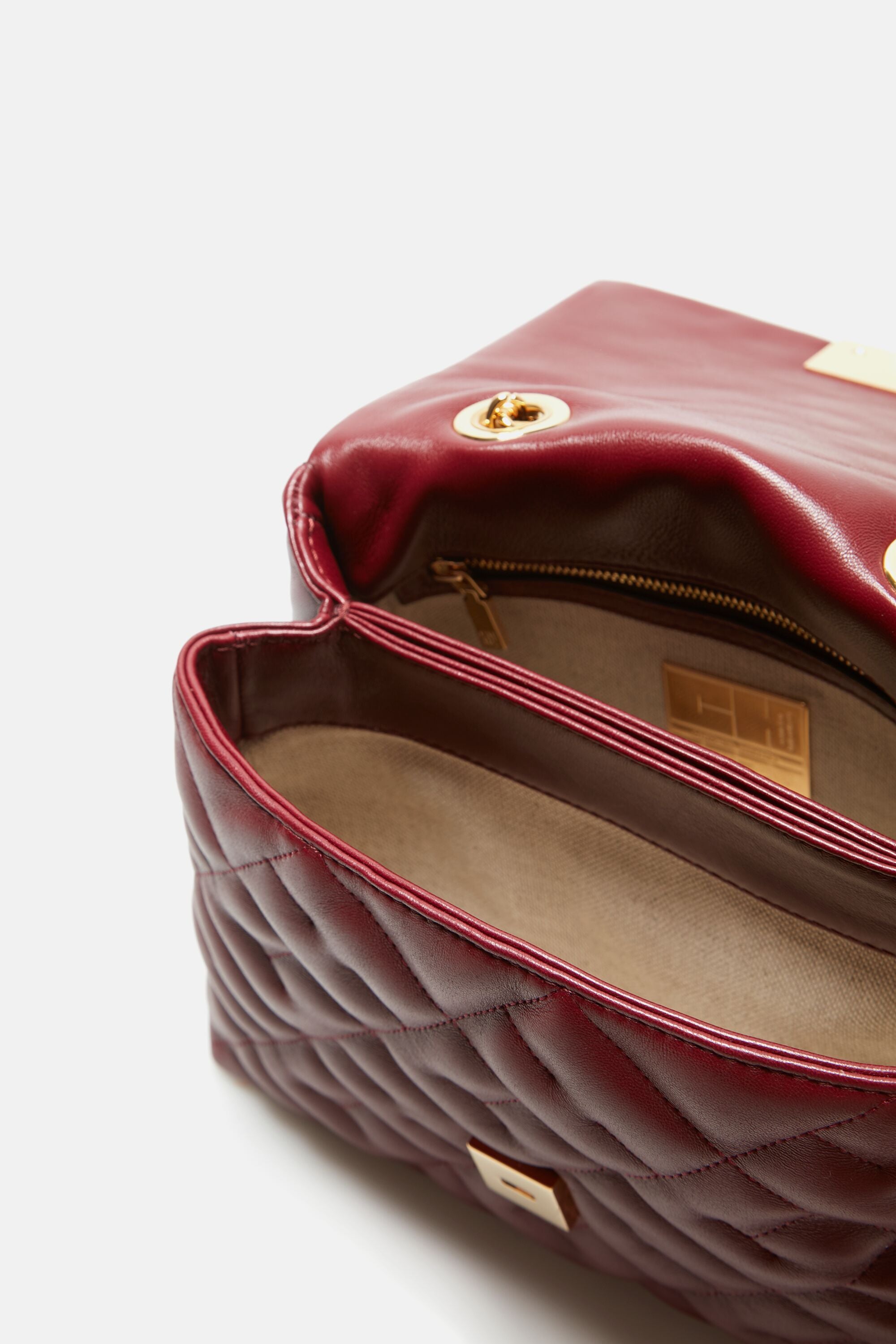 Bimba Satchel 9  Small handbag burgundy - CH Carolina Herrera