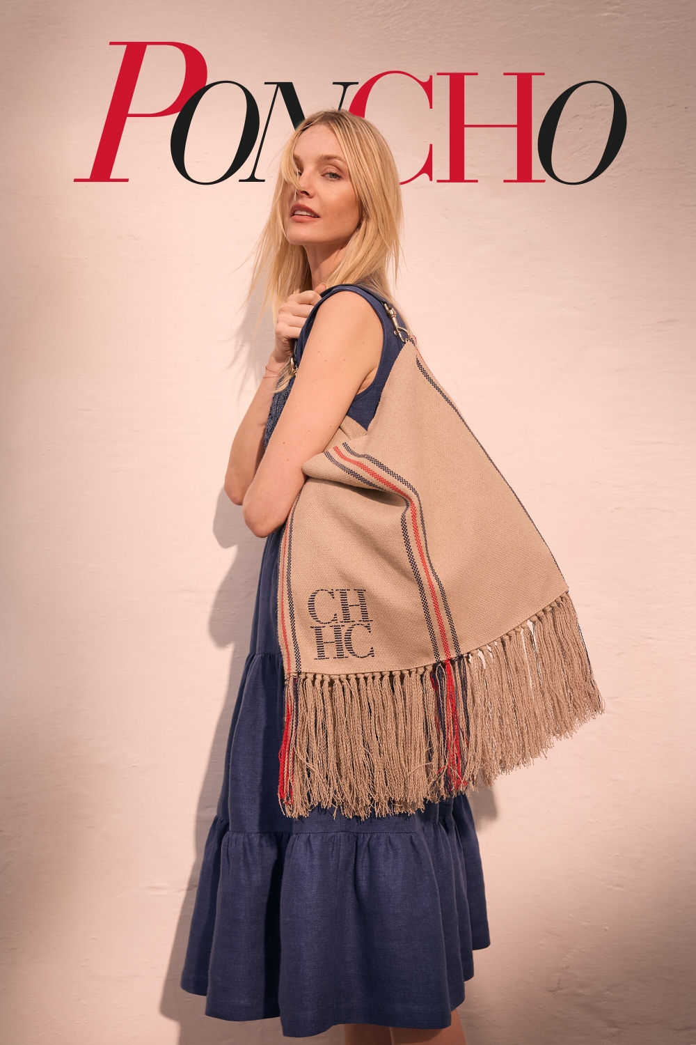 PONCHO | LARGE SHOULDER BAG