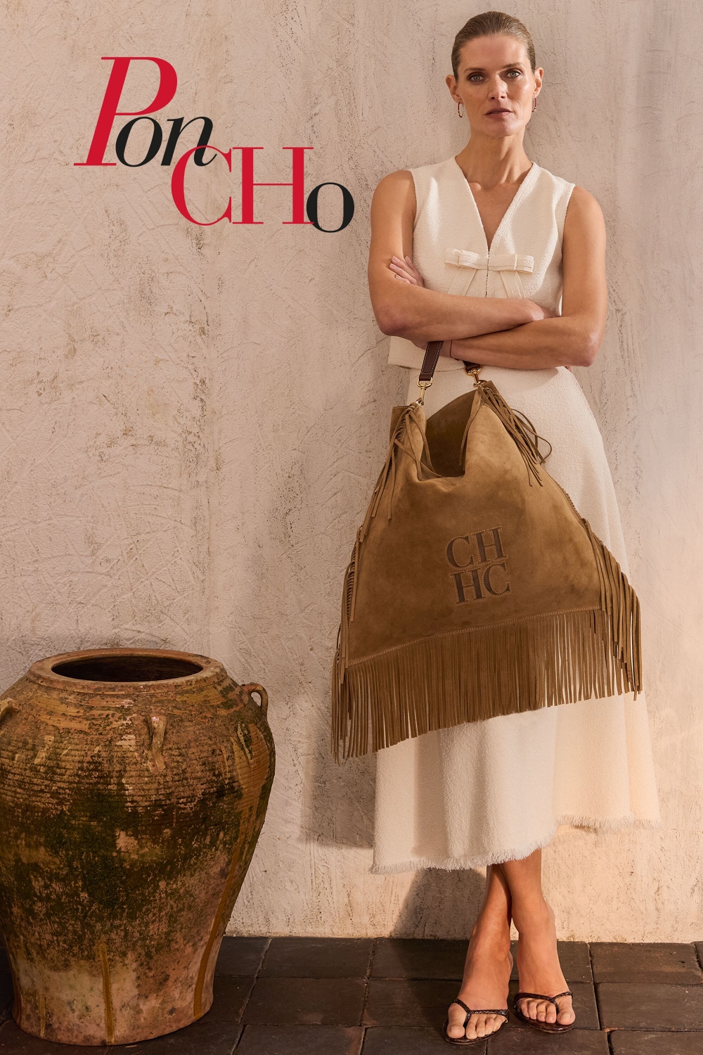 PONCHO | LARGE SHOULDER BAG