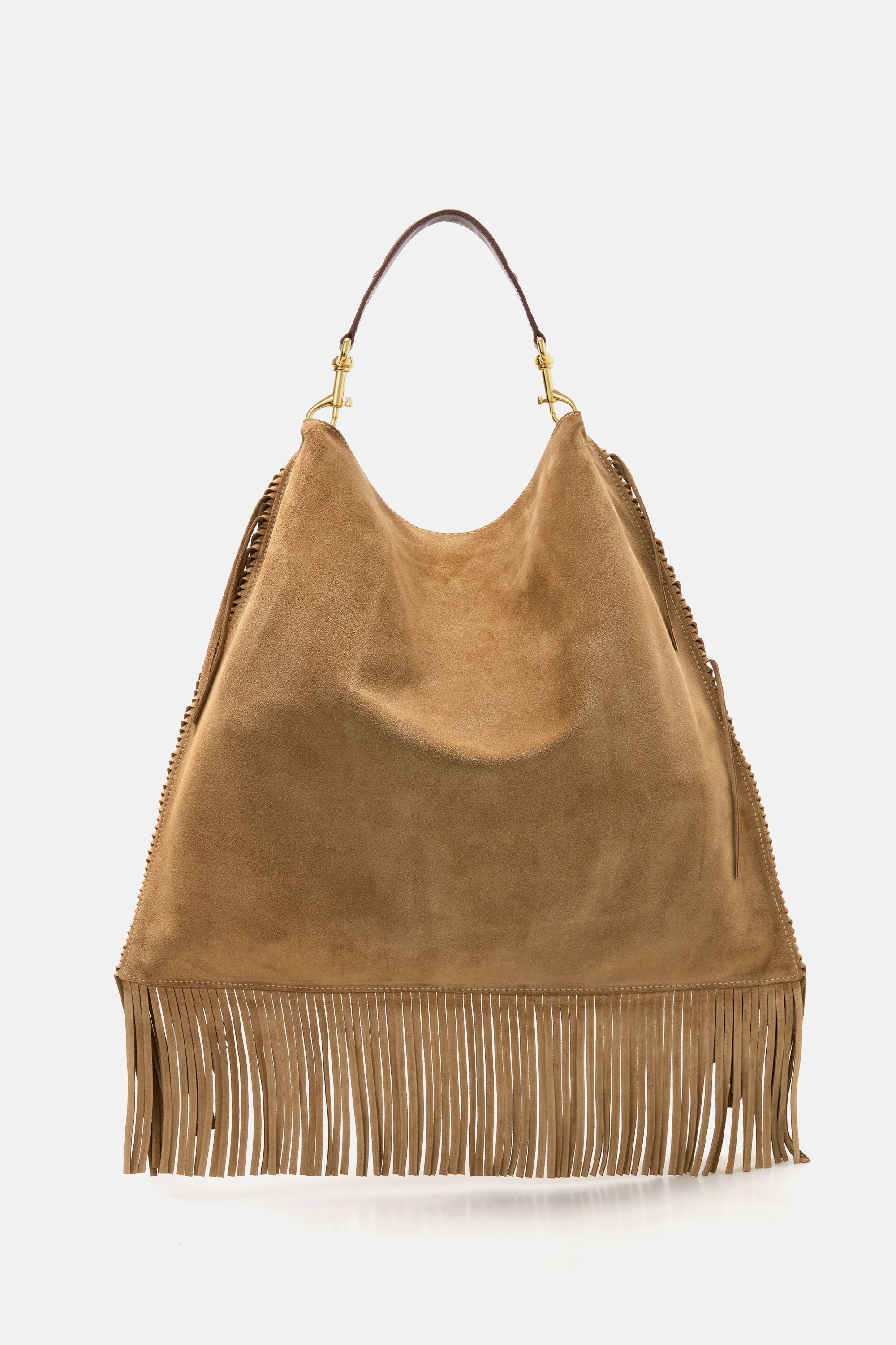 OHOTORO carlos suede bag beige XVFCH Suede Hobo Bags for Women 