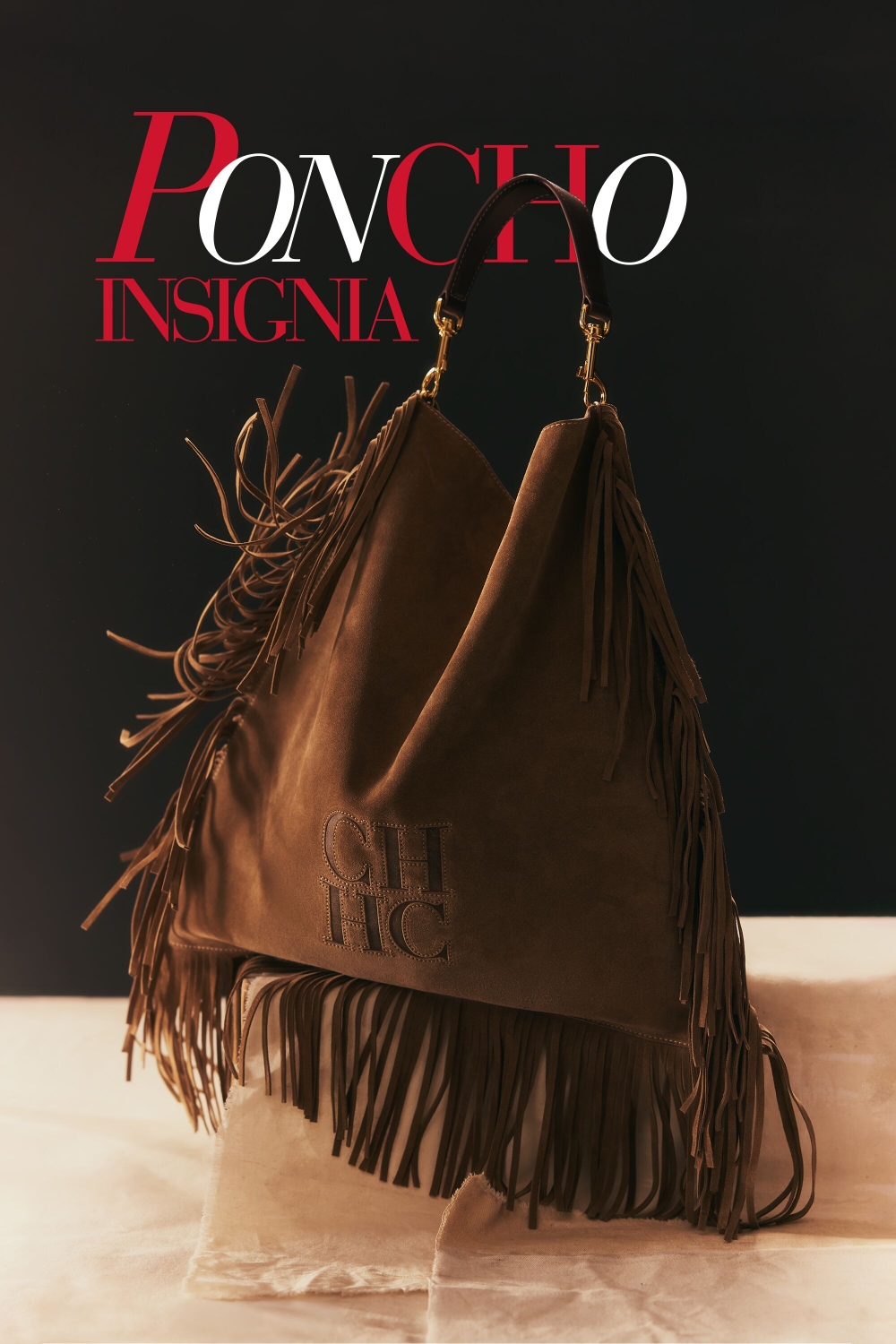 PONCHO INSIGNIA | LARGE SHOULDER BAG