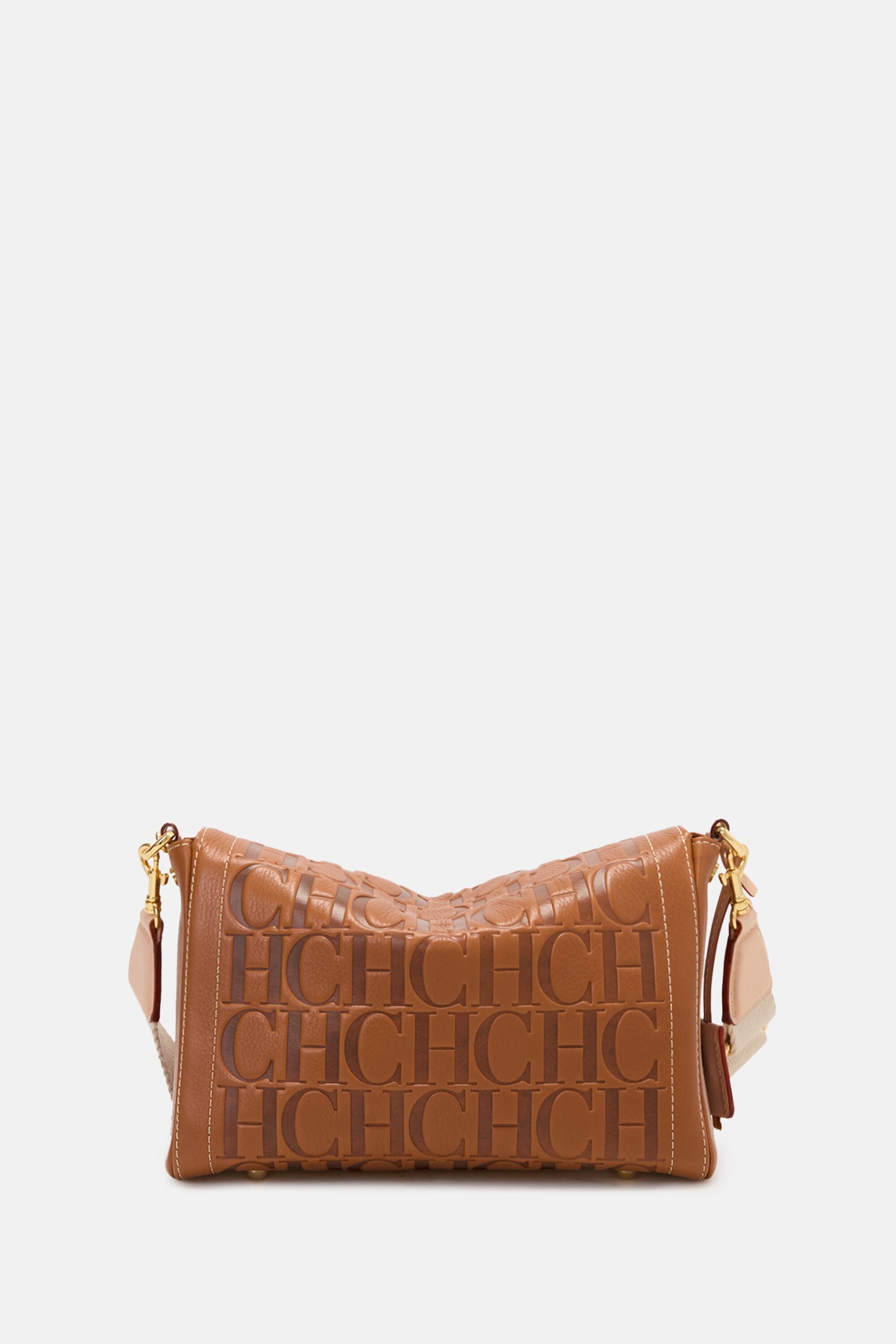 Andy Locked Pocket | Medium Shoulder Bag cognac - CH Carolina