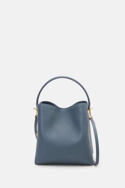 Contessa | Small Shoulder Bag - BRUME BLUE