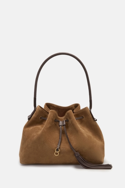 Fusta Insignia Bucket | Medium Shoulder Bag - OAK