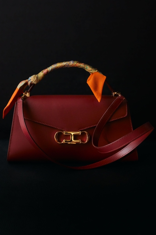 INITIALS INSIGNIA SATCHEL | BOLSO BANDOLERA MEDIANO