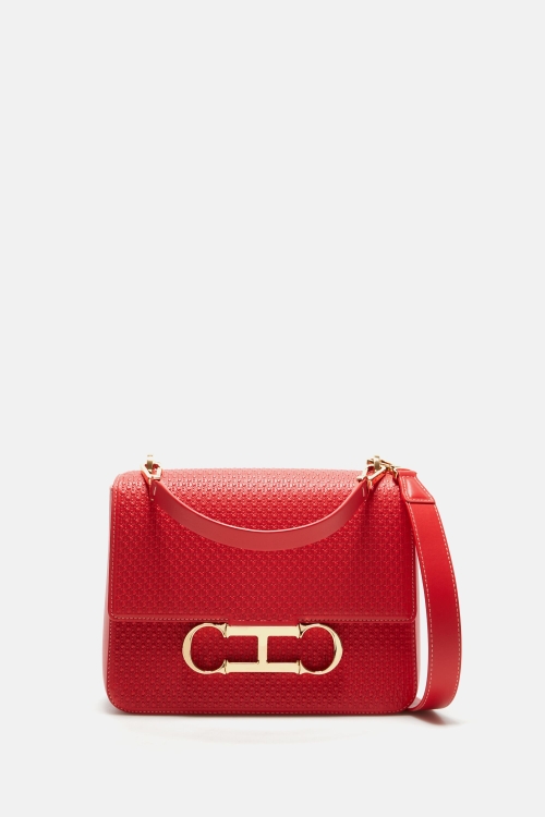 INITIALS INSIGNIA SATCHEL | BOLSO DE MANO MEDIANO