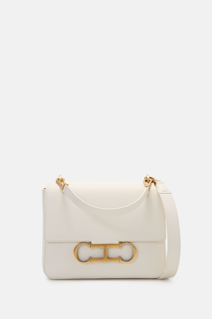 Initials Insignia Satchel | Medium Shoulder Bag