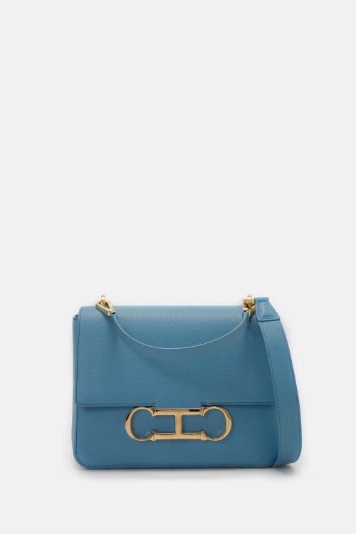 INITIALS INSIGNIA SATCHEL | BOLSO DE HOMBRO MEDIANO