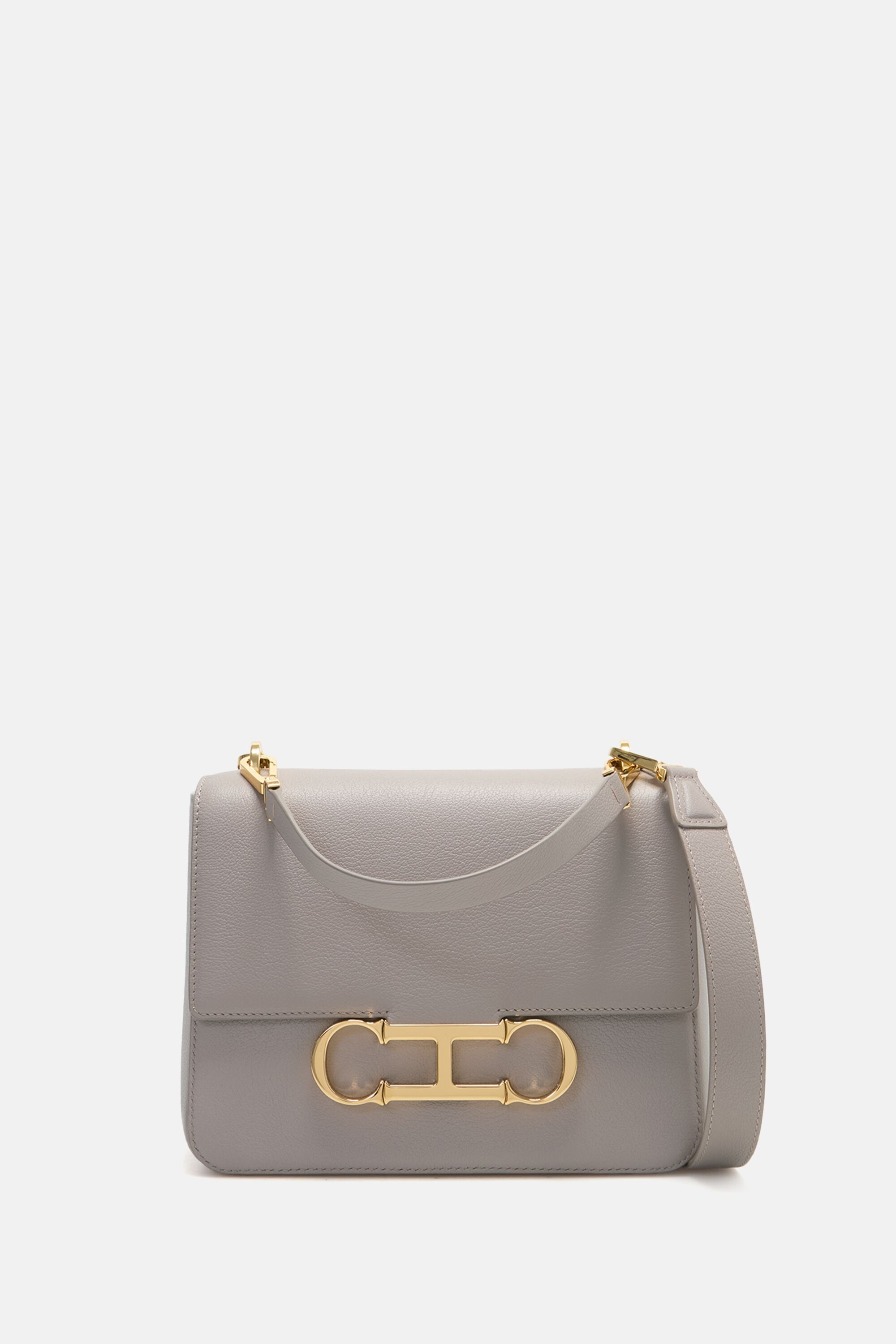 Initials Insignia Satchel | Bolso de Hombro Mediano