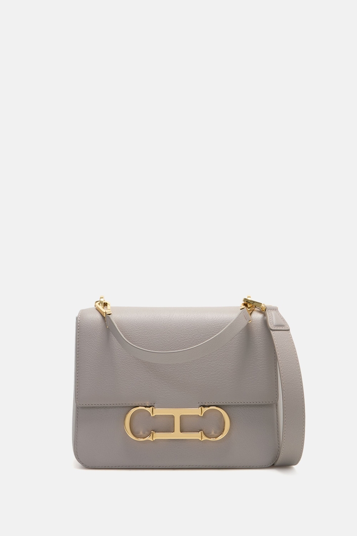 Initials Insignia Satchel | Bolso de Hombro Mediano