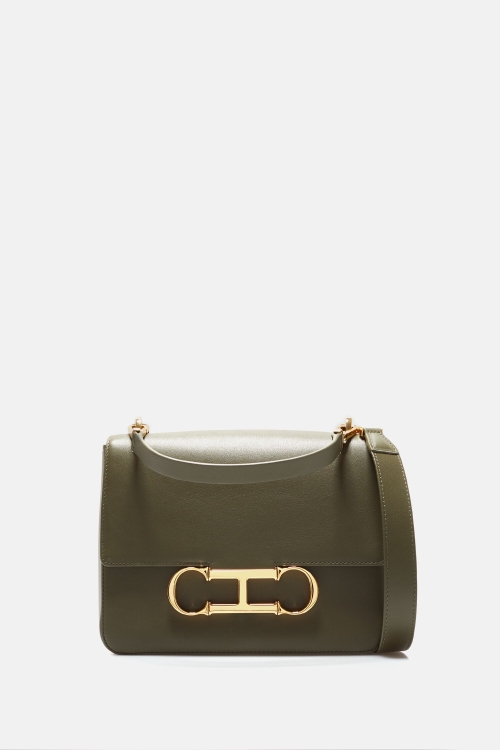 INITIALS INSIGNIA SATCHEL | BOLSO DE MANO MEDIANO