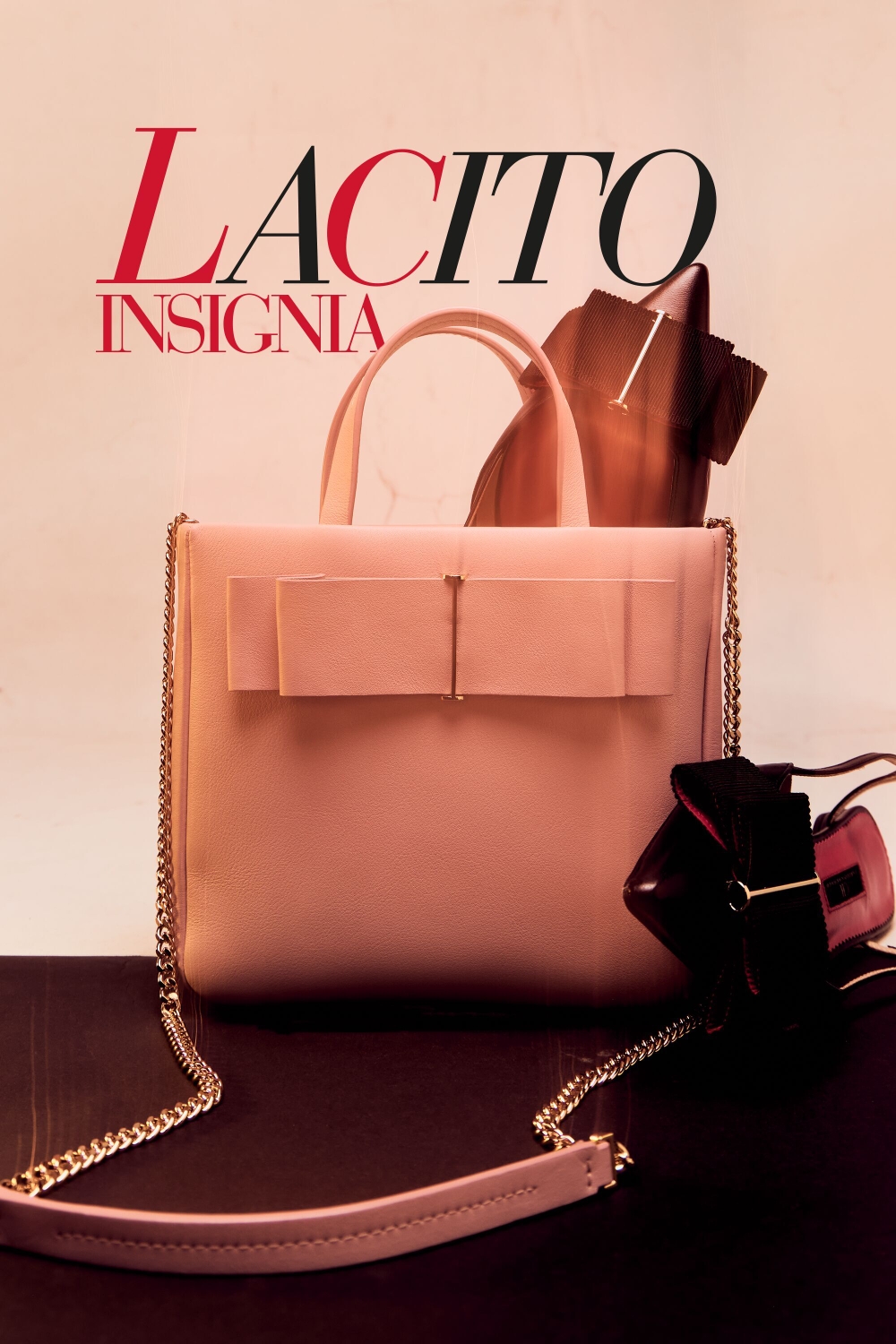 LACITO INSIGNIA TOTE | BOLSO DE MANO PEQUEÑO