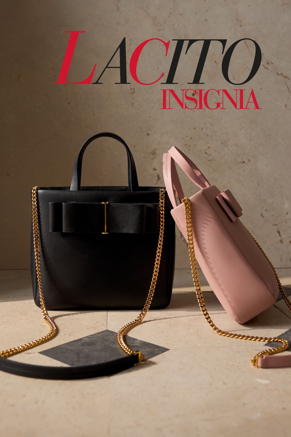 LACITO INSIGNIA TOTE | BOLSO DE MANO PEQUEÑO