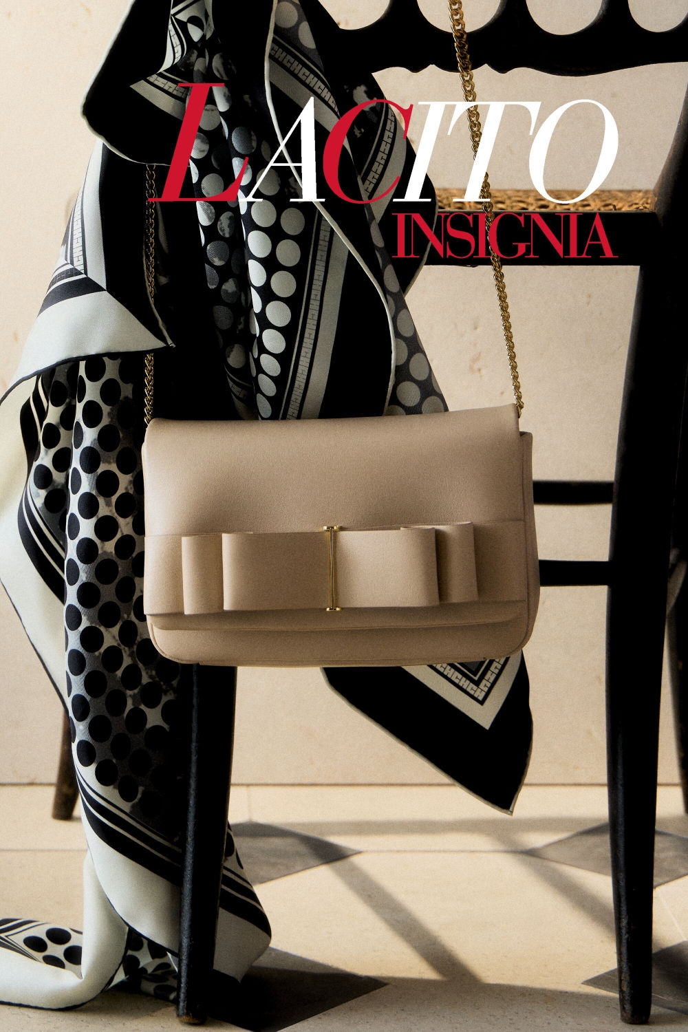 LACITO INSIGNIA TOTE | BOLSO DE MANO PEQUEÑO