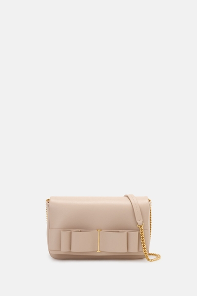 Lacito Insignia crossbody | Small Crossbody Bag - ALMOND