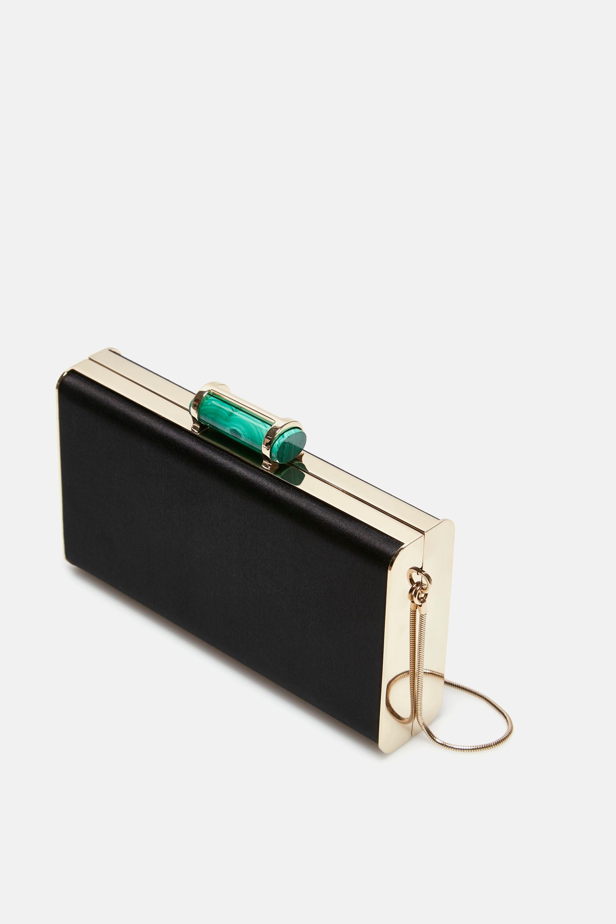 Scala Insignia  Small clutch gold - CH Carolina Herrera United States