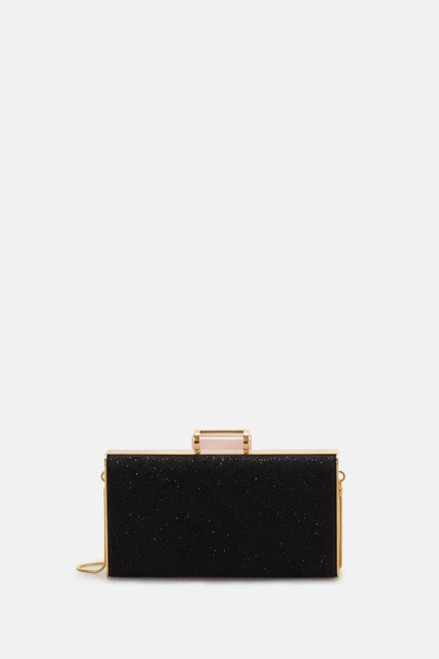 Scala Insignia | Small Clutch - BLACK