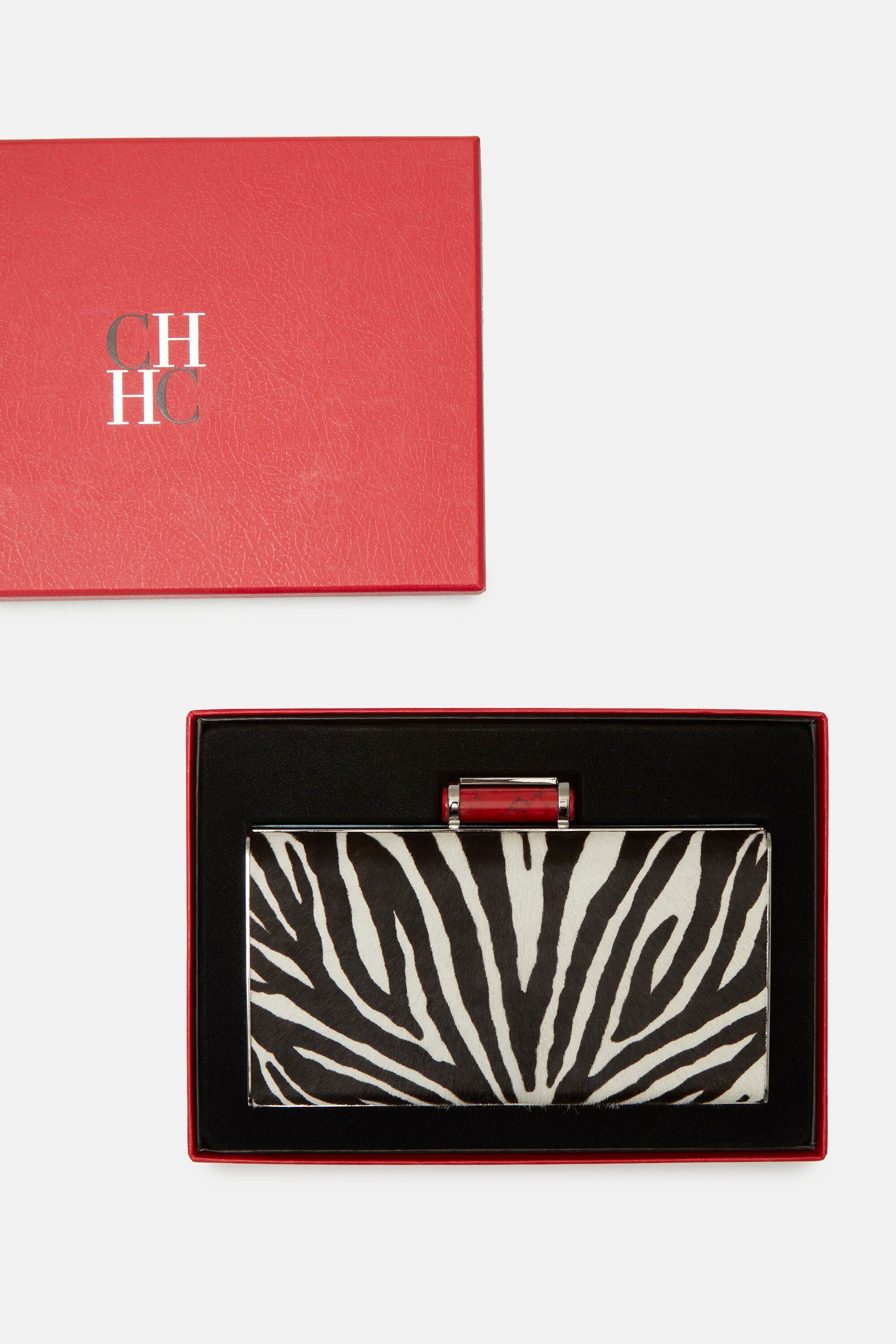 Mini Scala Insignia  Mini clutch black - CH Carolina Herrera United States