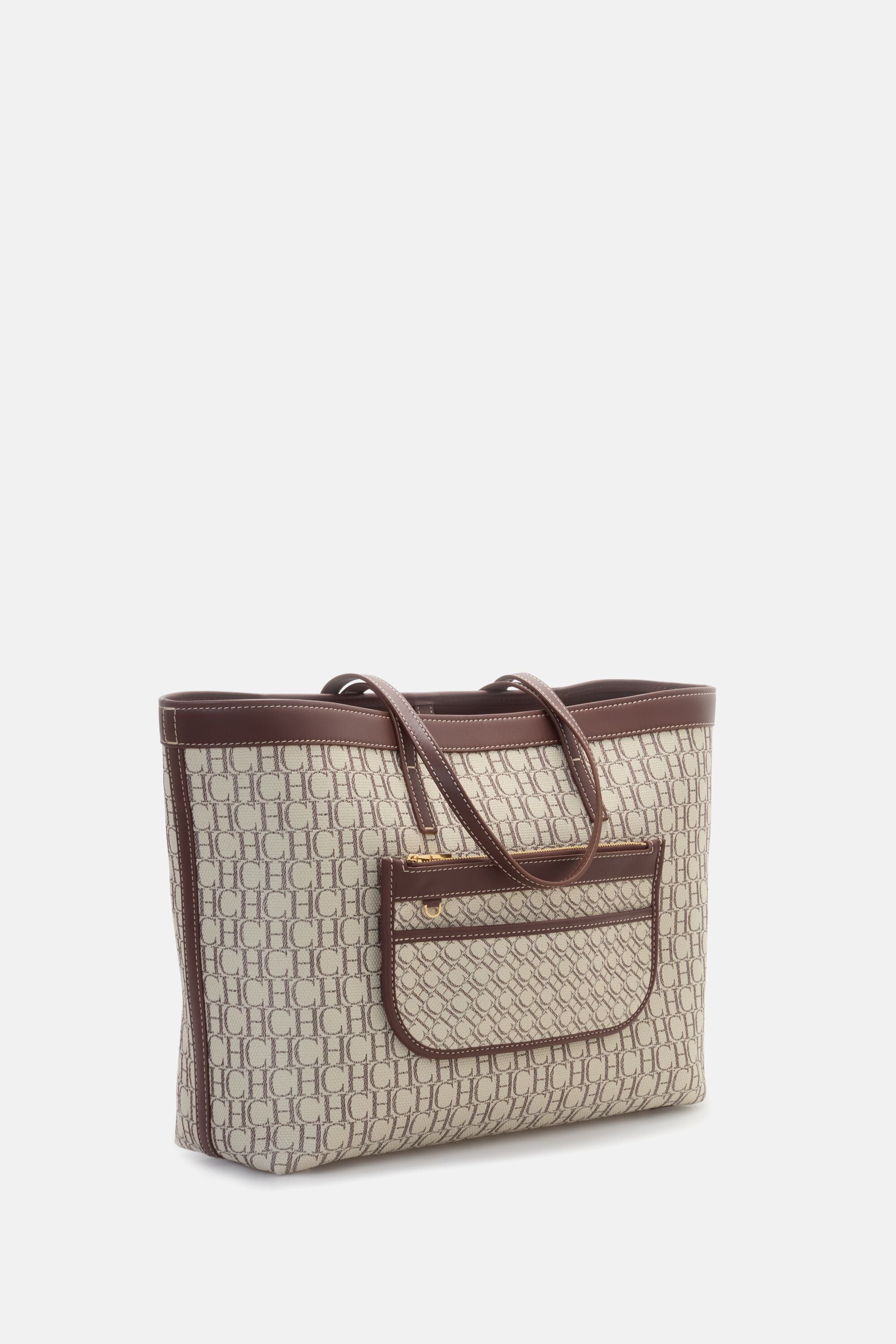 Shopping | Large Shoulder Bag beige - CH Carolina Herrera France