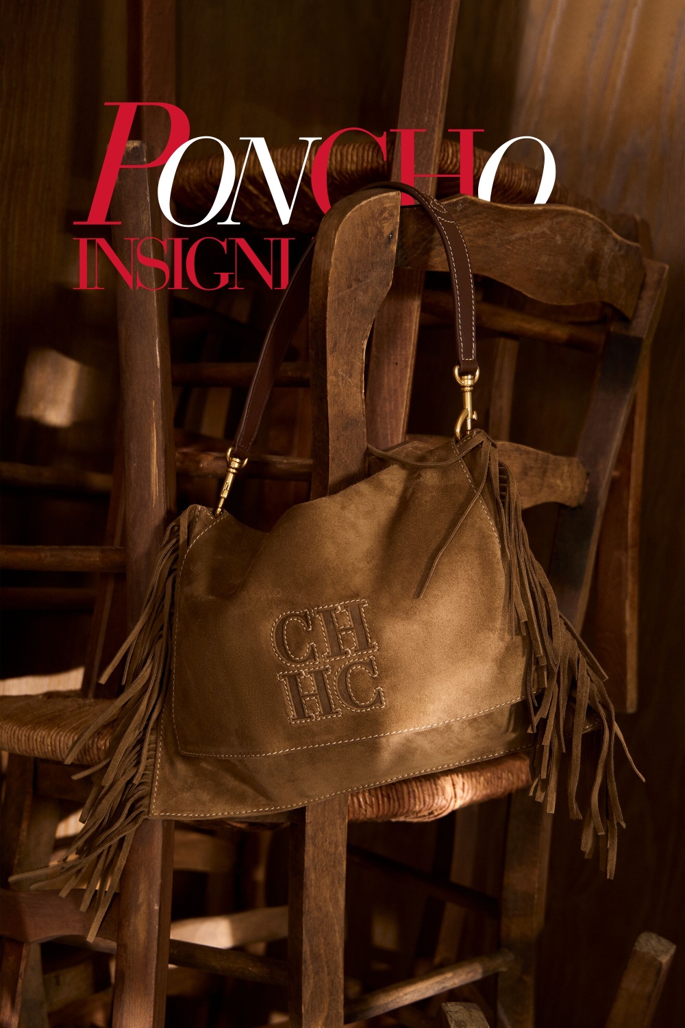 PONCHO INSIGNIA SHOULDER | BOLSO DE HOMBRO PEQUEÑO