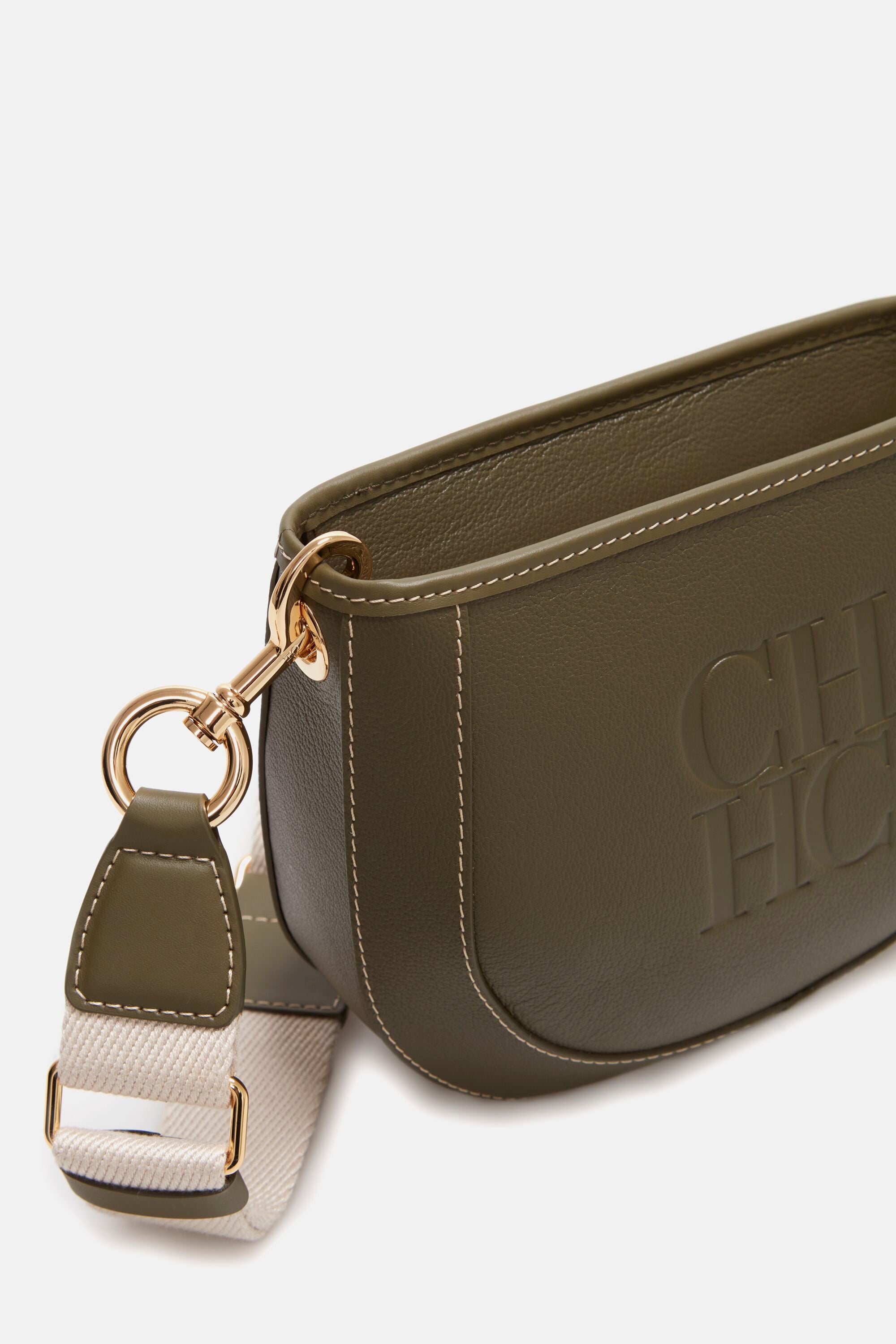 Castañuela 7  Small cross body bag khaki - CH Carolina Herrera United  States