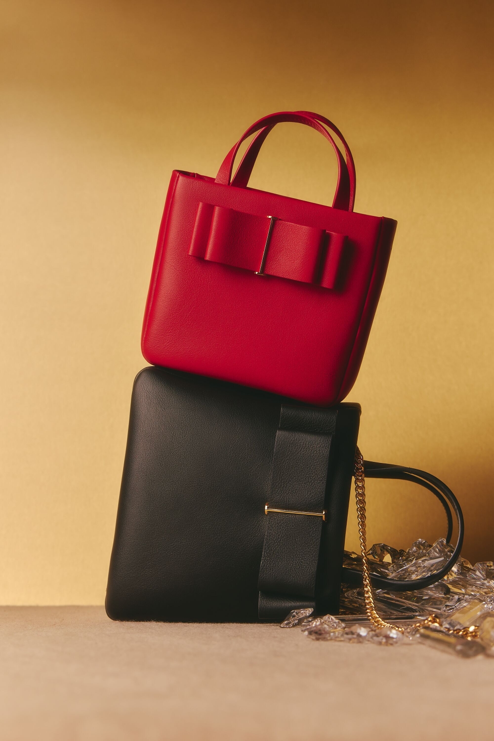 MINI LACITO INSIGNIA TOTE | SMALL HANDBAG