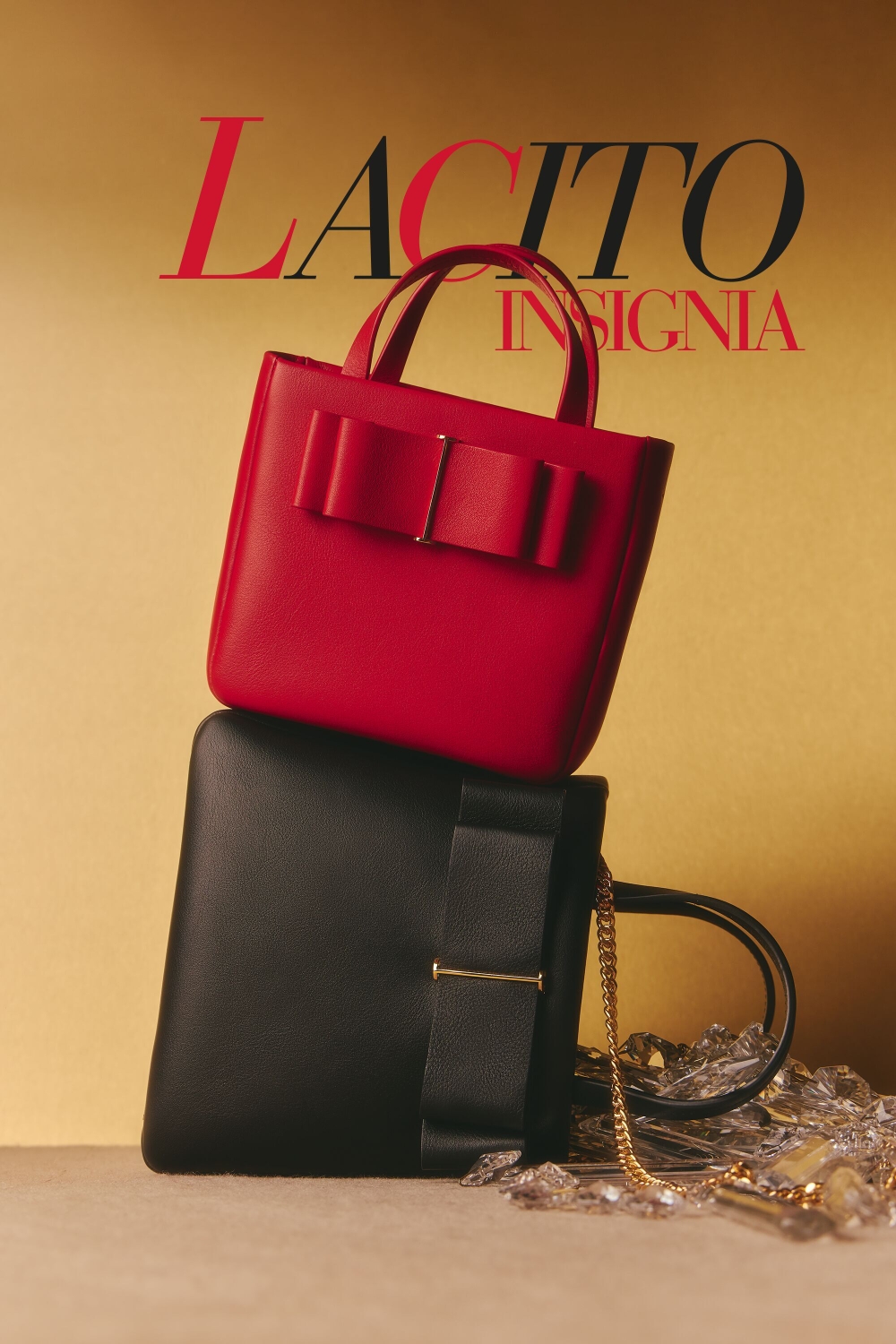 MINI LACITO INSIGNIA TOTE | BOLSO DE MANO PEQUEÑO