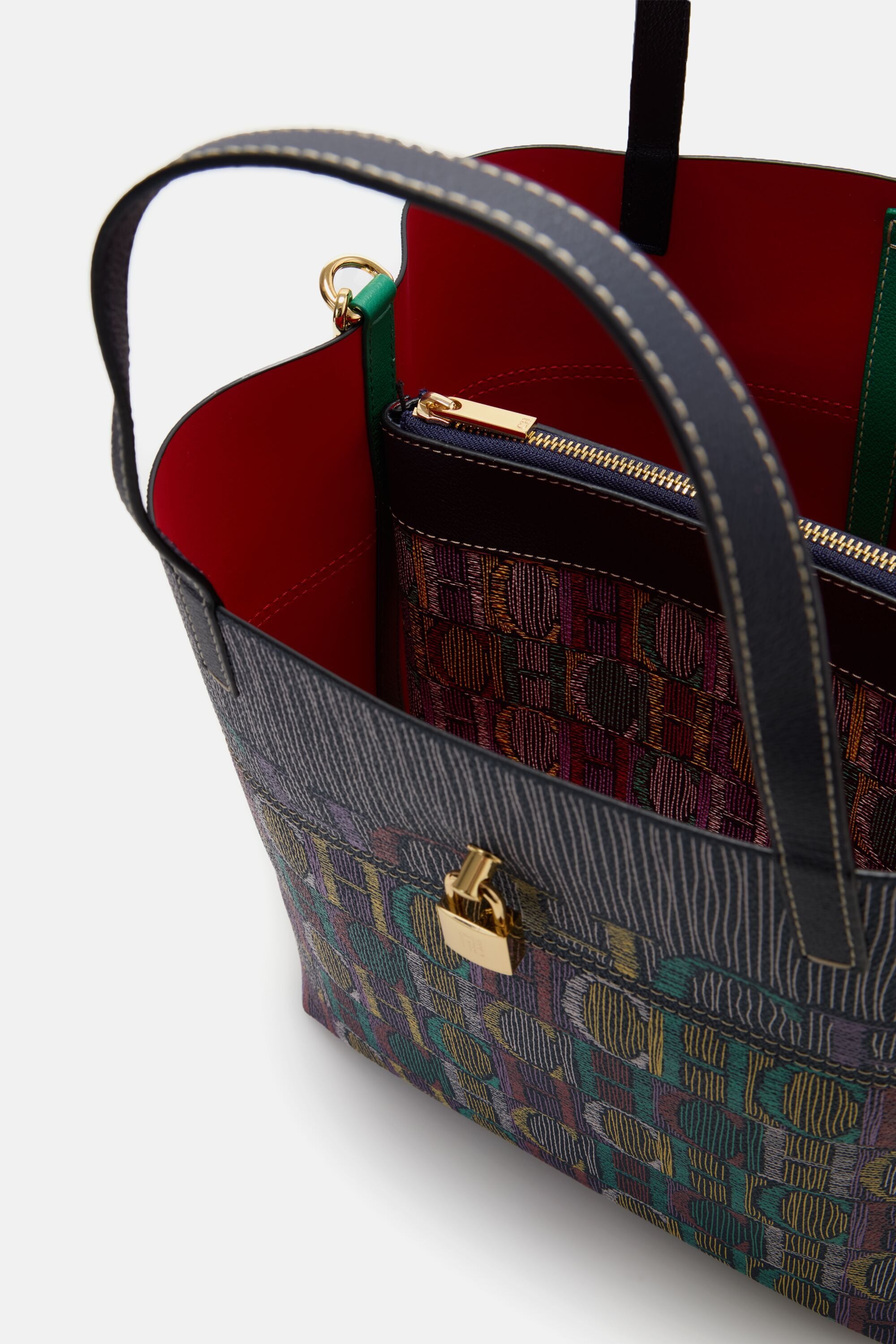 Matryoshka Locked M | Medium Shoulder Bag multicolor - CH