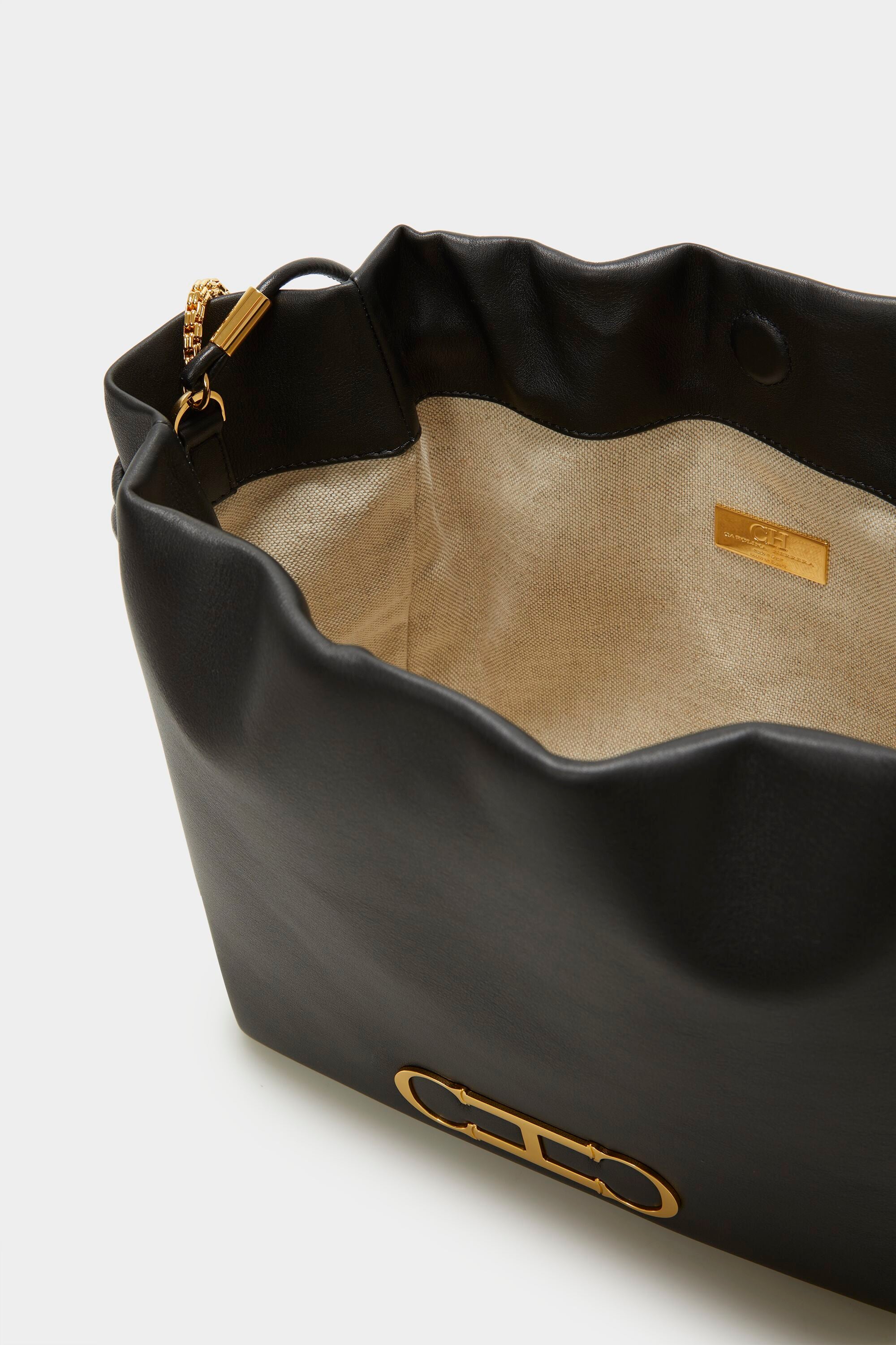 Bimba Soft  Medium shoulder bag black - CH Carolina Herrera United States