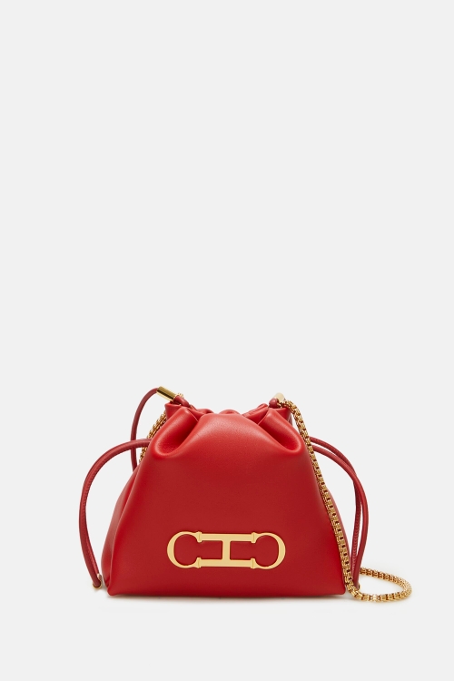 INITIALS INSIGNIA SOFT BUCKET | BOLSO BANDOLERA PEQUEÑO