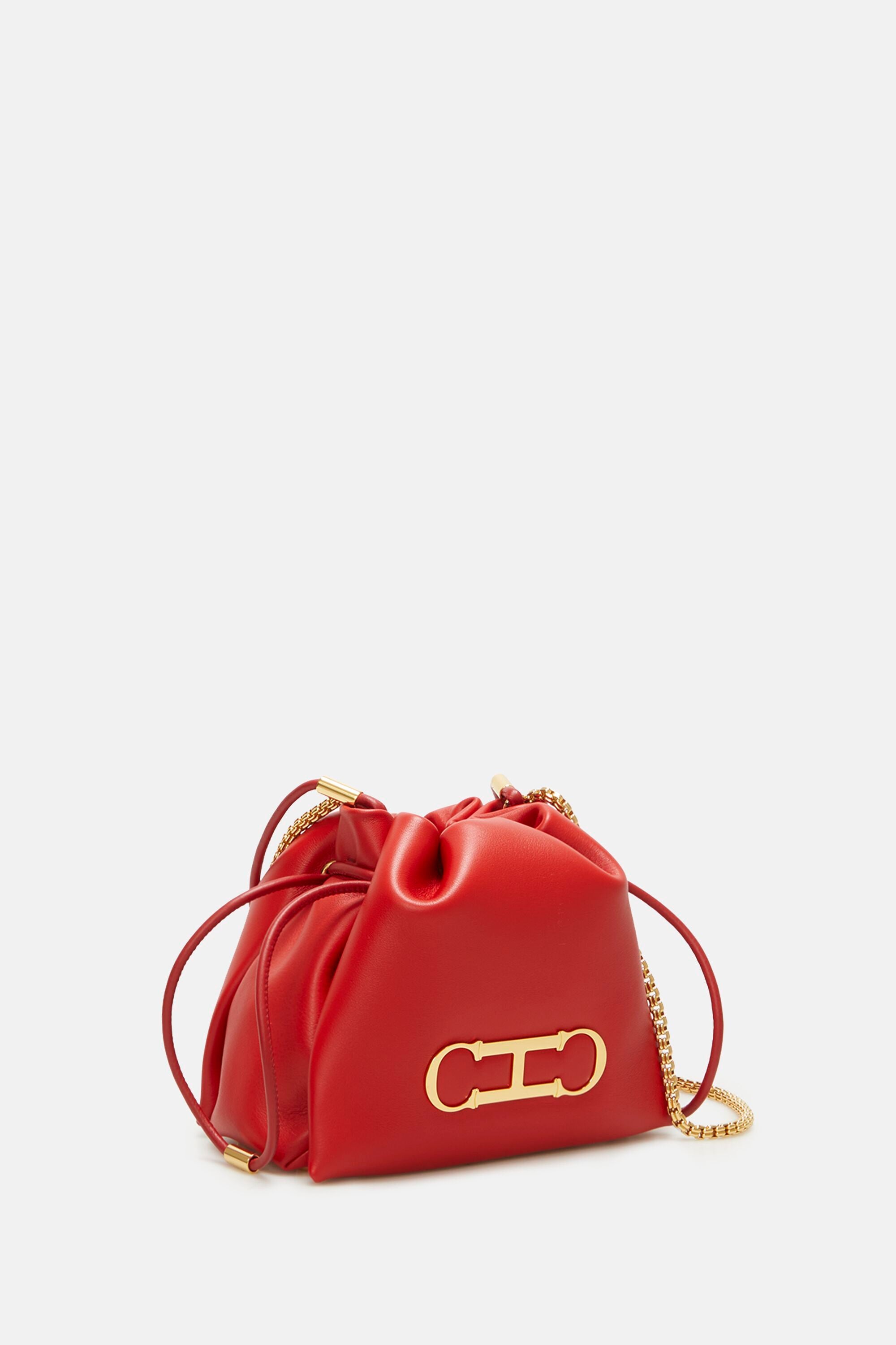 Carolina Herrera, Bags, Carolina Herrera Initial Insignia Red Medium Size