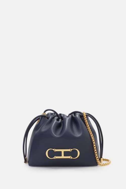 INITIALS INSIGNIA SOFT BUCKET | SMALL CROSSBODY BAG