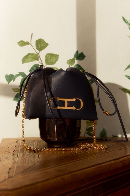 INITIALS INSIGNIA SOFT BUCKET | SMALL CROSSBODY BAG