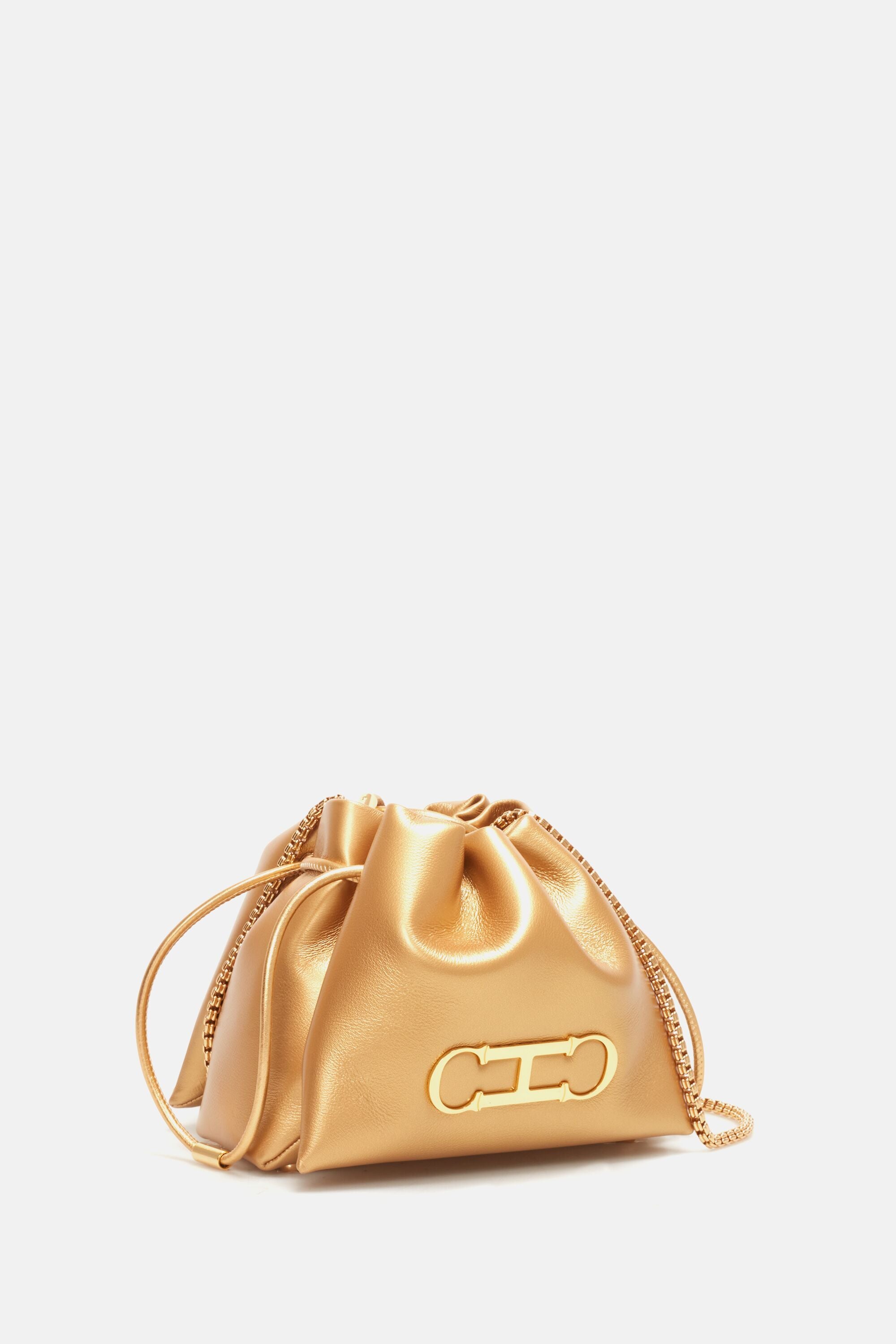 Initials Insignia Soft Bucket  Small cross body bag trench - CH Carolina  Herrera United States