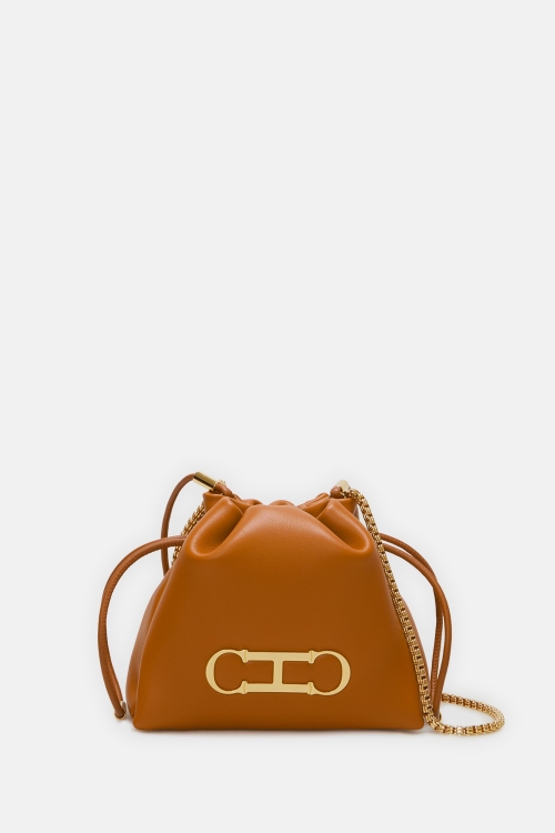 INITIALS INSIGNIA SOFT BUCKET | SMALL CROSSBODY BAG