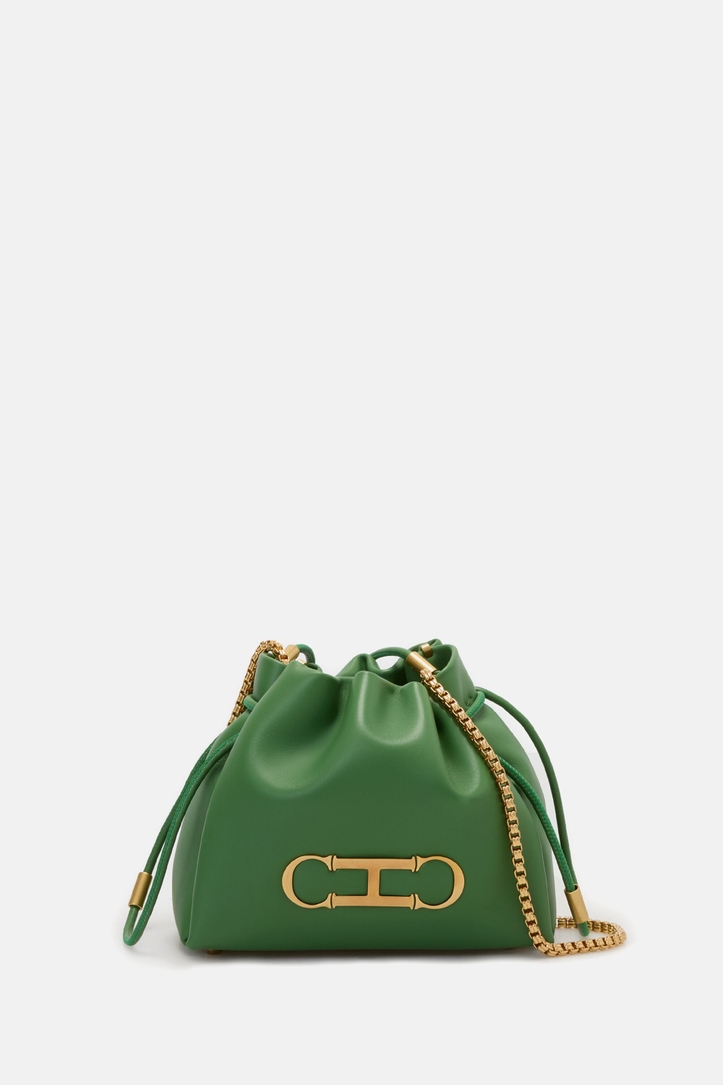 Initials Insignia Soft Bucket | Bolso Bandolera Pequeño