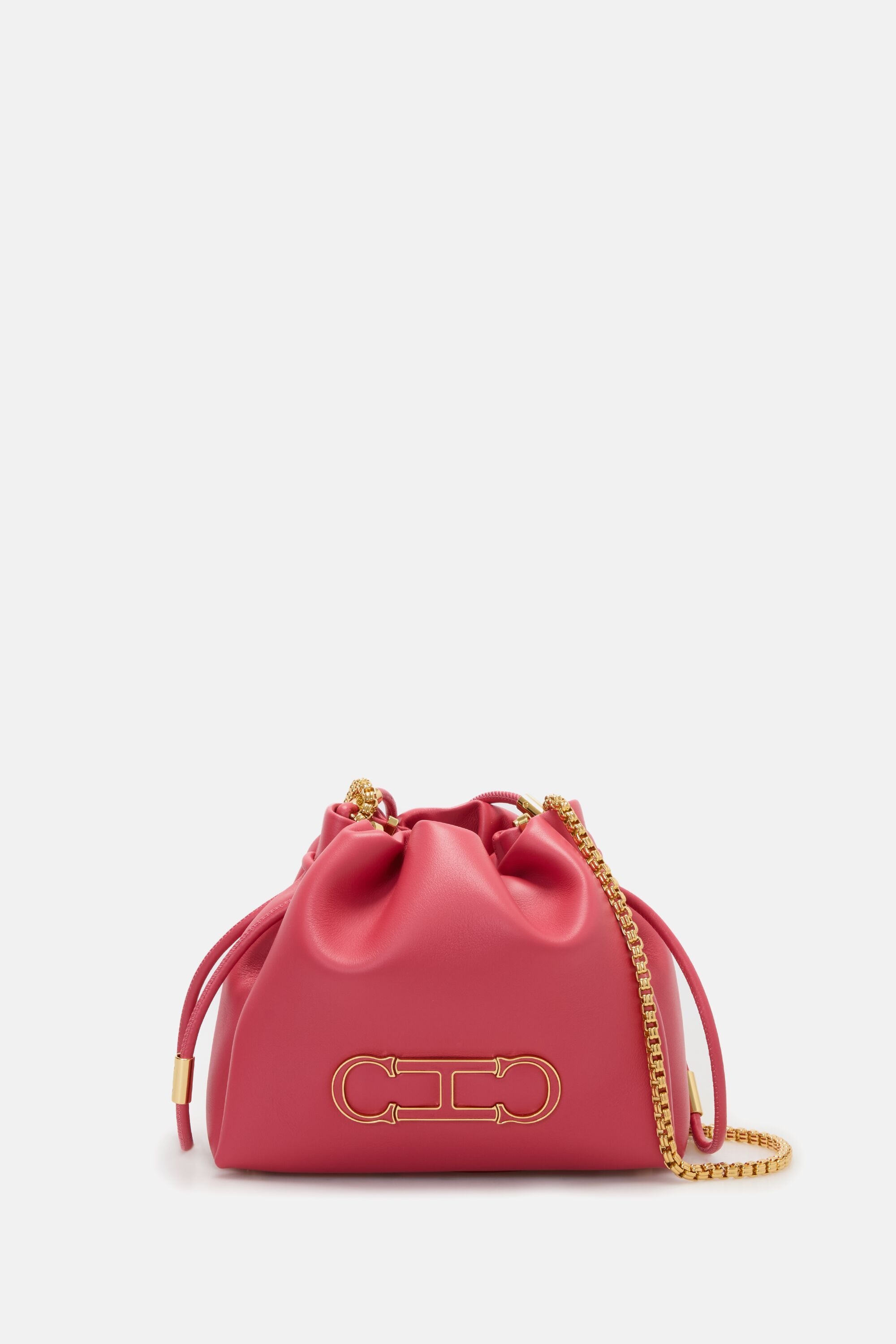 Initials Insignia Soft Bucket | Small Crossbody Bag