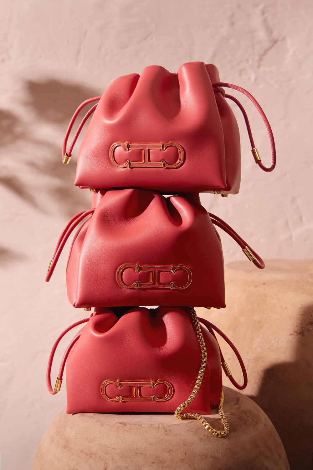 INITIALS INSIGNIA SOFT BUCKET | SMALL CROSSBODY BAG