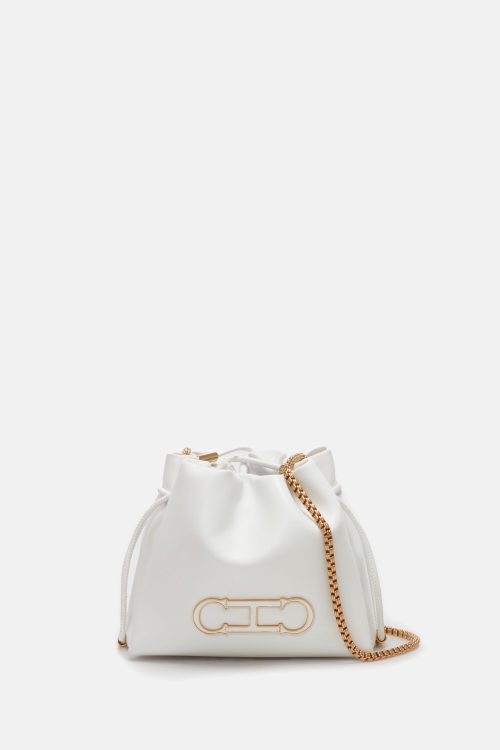 INITIALS INSIGNIA SOFT BUCKET | SMALL CROSS BODY BAG