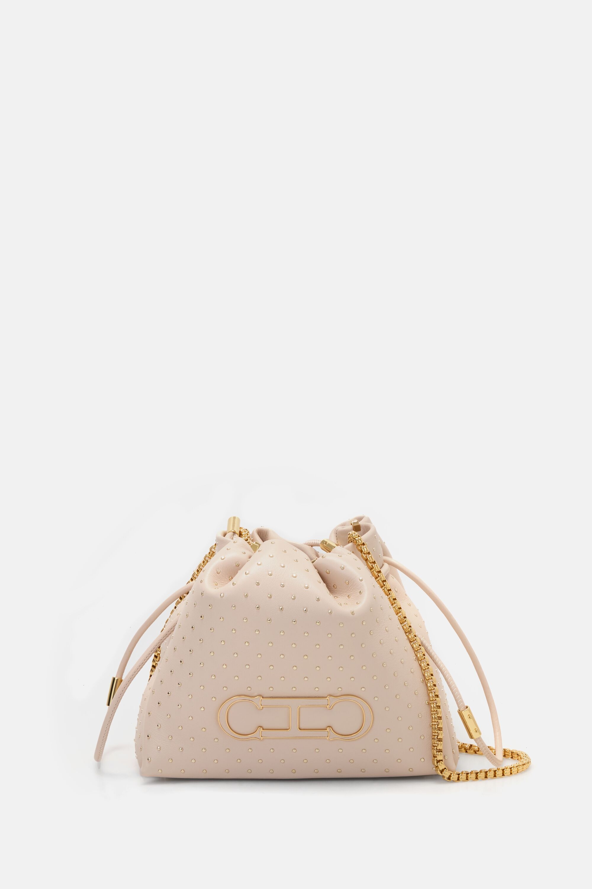 Initials Insignia Soft Bucket | Bolso Bandolera Pequeño