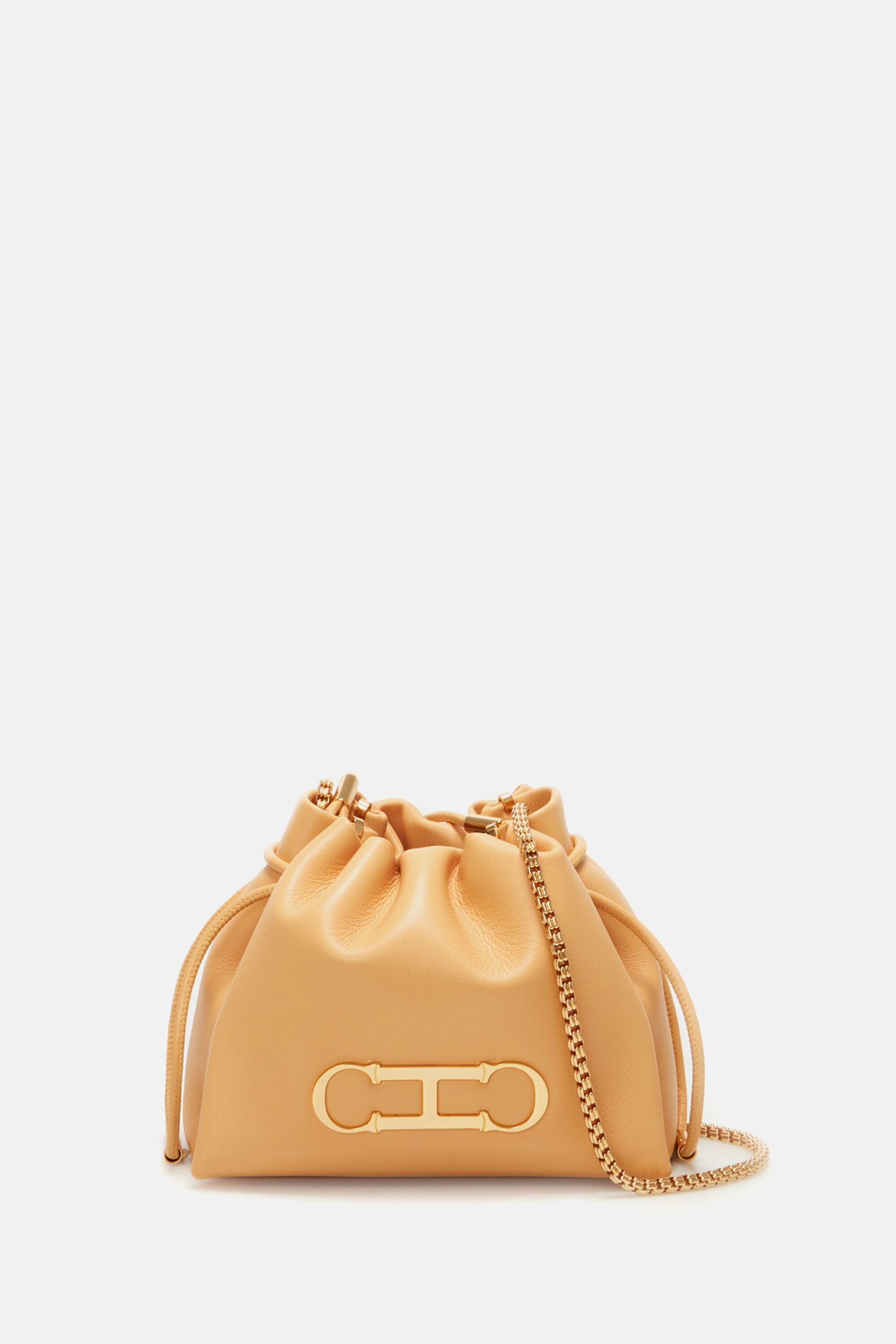 Initials Insignia Soft Bucket | Small crossbody bag