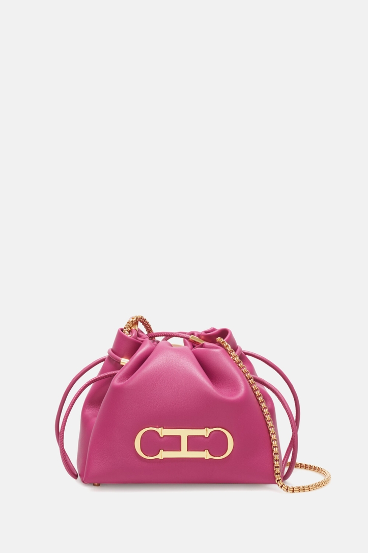 Initials Insignia Soft Bucket | Bolso bandolera pequeño