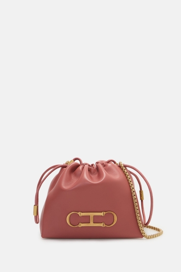 Initials Insignia Soft Bucket | Bolso Bandolera Pequeño